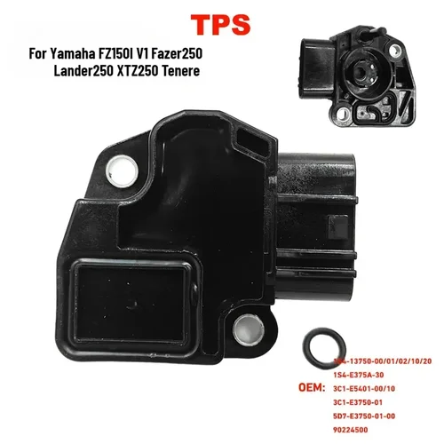 Sensor de posición del acelerador Fazer250 para Yamaha FZ150l V1 Lander250 XTZ250 Tenere 5D7-E3750-01-00 90224500 FAZER LANDER 250 TPS