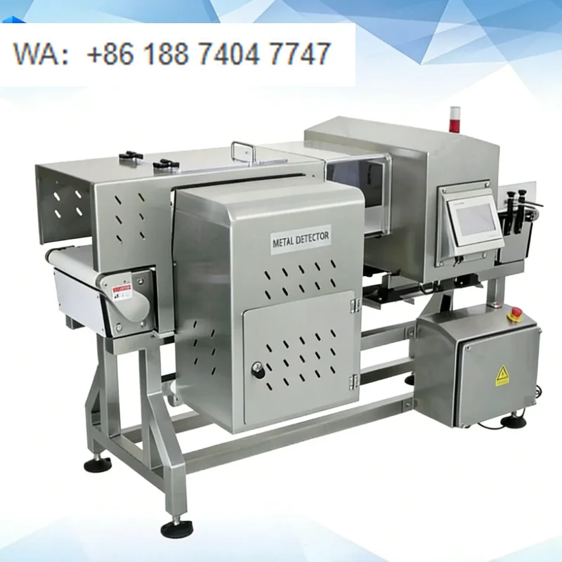 High Precision Industrial Metal Detector Machine for Food Packaging with Auto Sensitivity Setting
