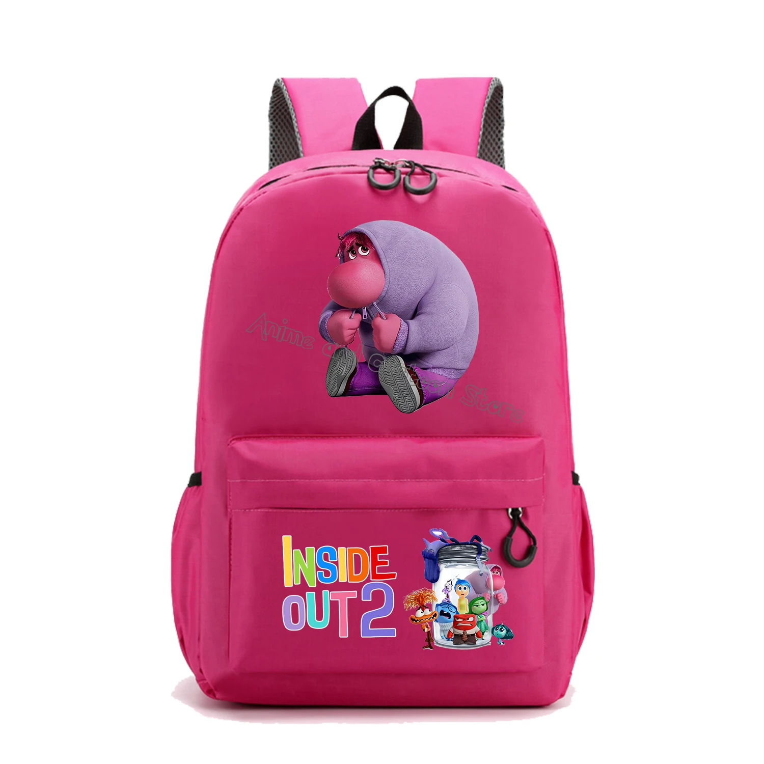 Disney Inside Out 2 Backpack New Schoolbag Cute Cartoon Schoolbag Fashion Children Backpack Student Large-capacity Bag Kids Gift