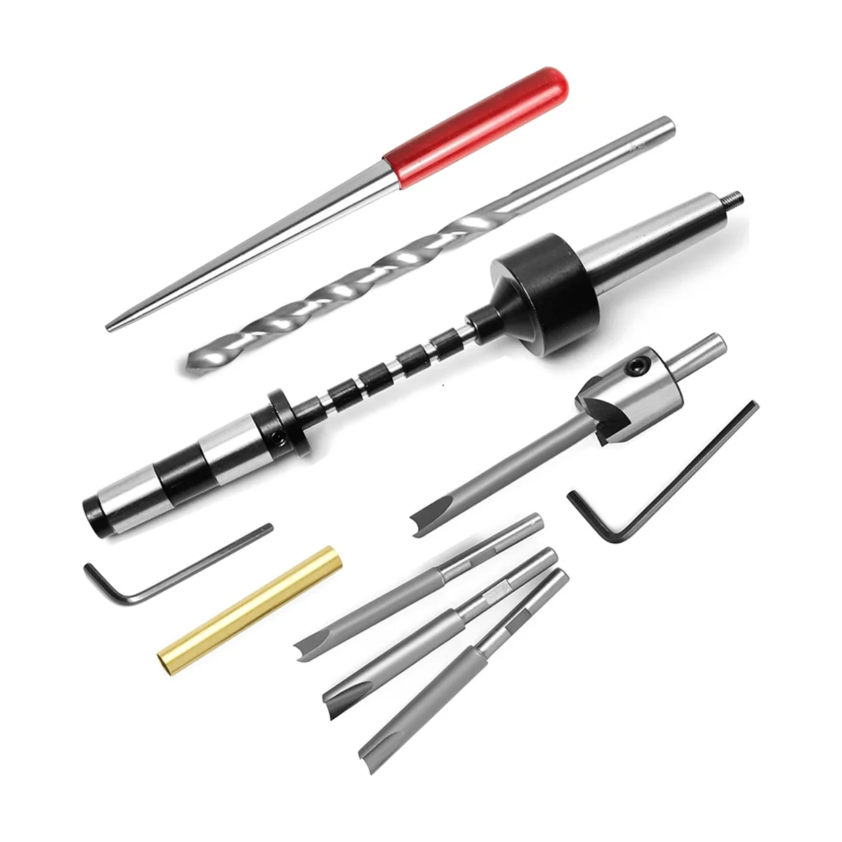 Refill Shaft Protector + 7-Piece Universal Barrel Trimming System + Universal Barrel Insertion Tool