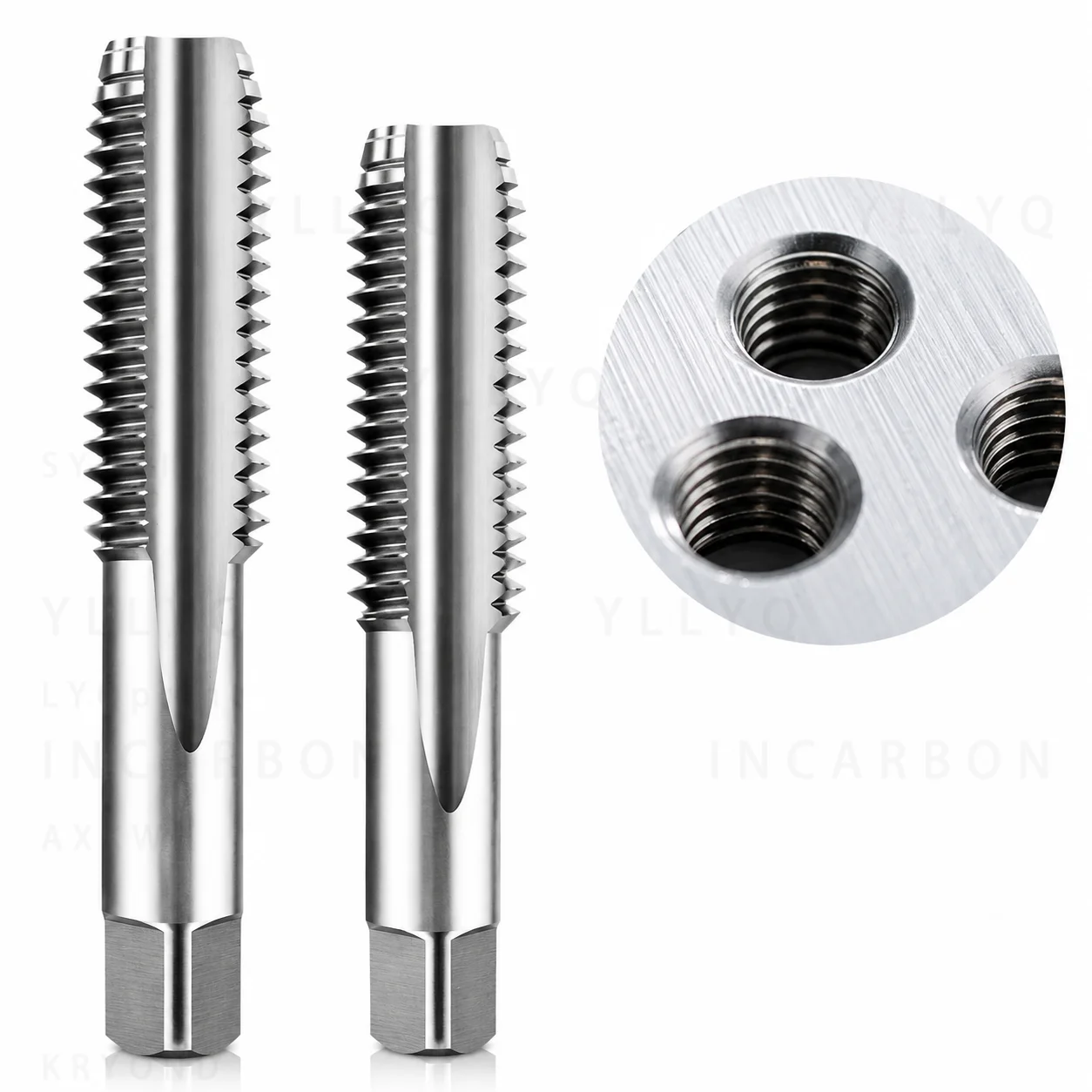 1SET HSS Tap Die Set M27-M37 Right Hand Metric Thread Tap and Die Set Internal External Thread Repair Tool for Machine Use