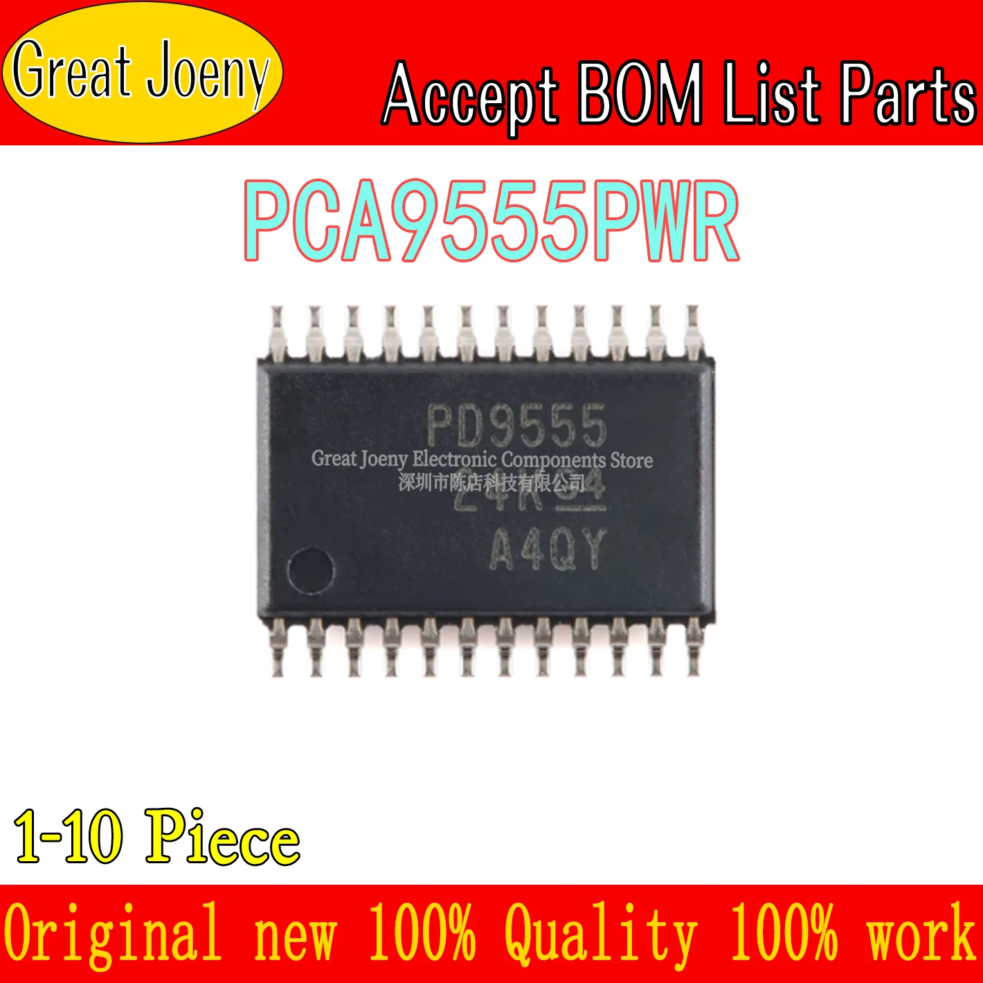 (1-10 Piece)100% New PCA9555 PCA9555PW PCA9555PWR IC Chipset TSSOP-24