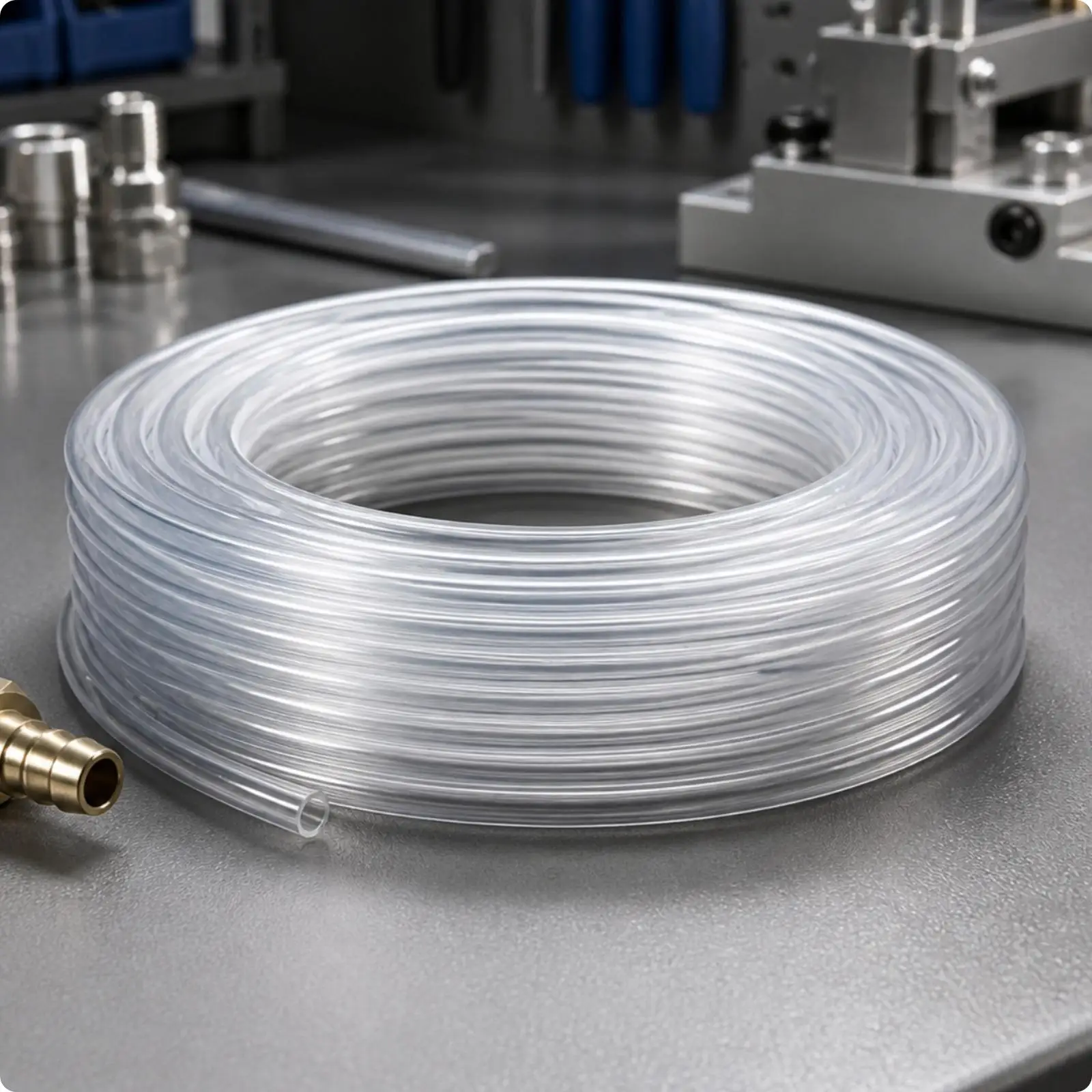 Transparent PU Air Compressor Tube 50m Flexible Pneumatic Hose for Workshop Machinery Gas Oil Water Conveying - view 5