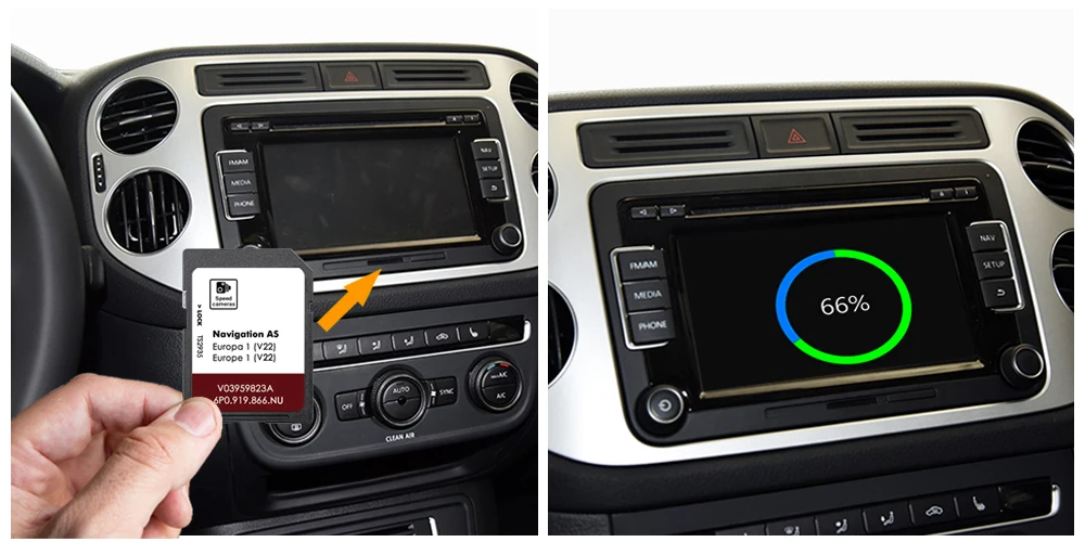 بطاقة SD لخريطة الاتحاد الأوروبي سعة 32 جيجابايت اكتشف وسائل الإعلام Sat Nav لمقعد Alhambra/Arona/Ateca/Ibiza/Leon/Toledo Navi System 2015-2021 MIB2 Sat Nav