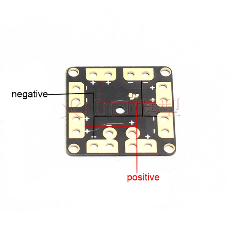 Tablero de distribución de energía para Dron RC Mini, cuadricóptero multicóptero con 4 orificios, 30x30, 35x35, PCB, ESC, DIY
