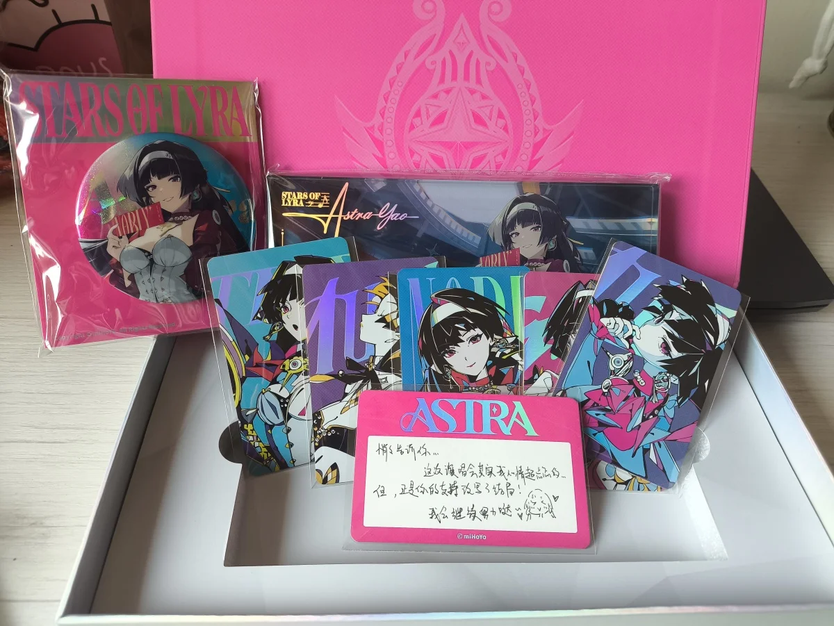 Astra Yao Badge Acrylic Ornament Gift Box