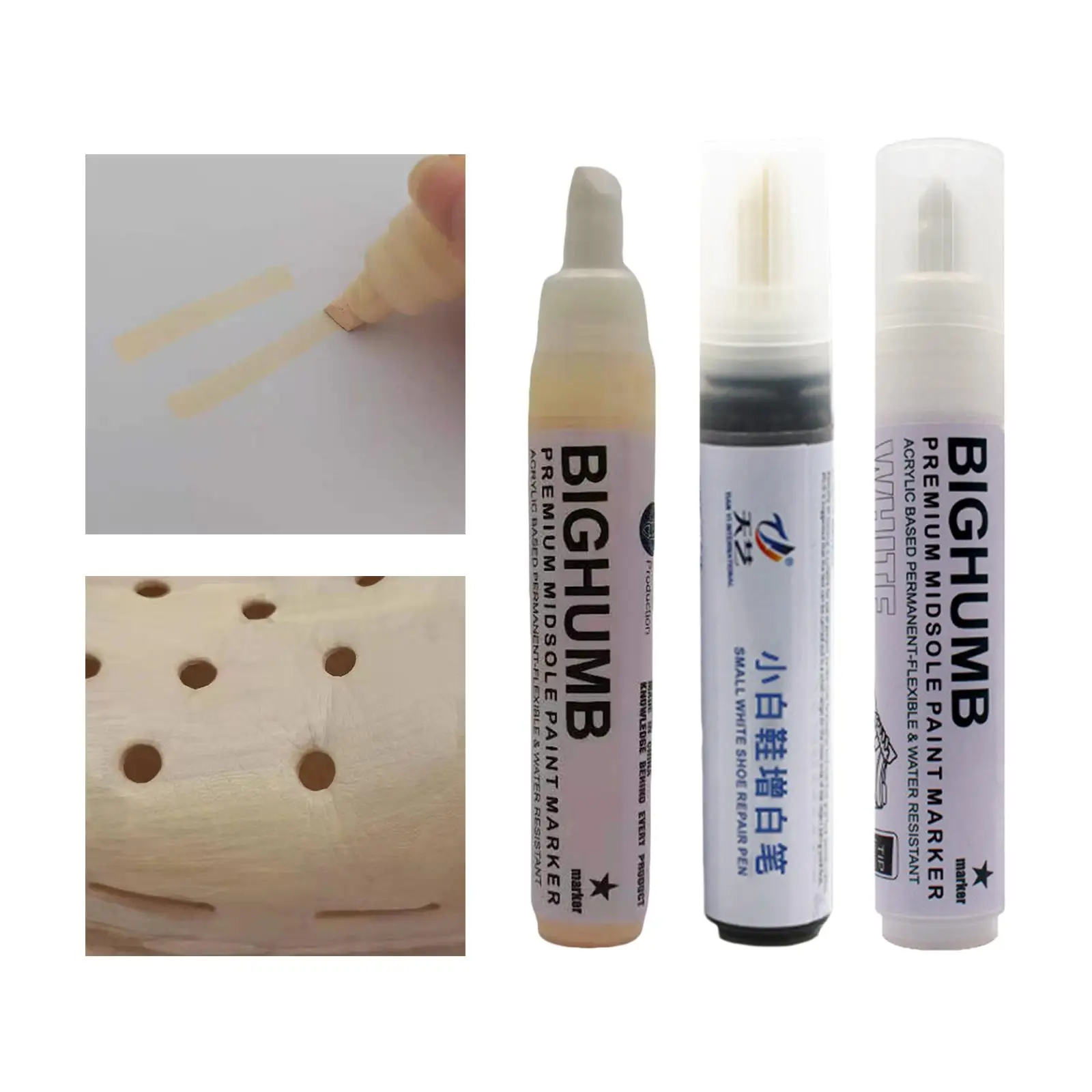 Pen Multiple Colors Large Capacity Waterproof black and white Beige Shoe Cleaner