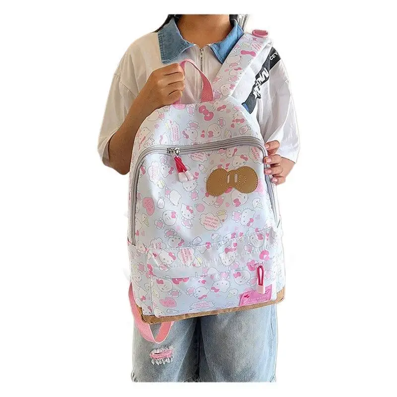 2024 New Women's Printed Backpack For Middle School Students, Sweet And Cute Girl's Backpack, School Backpack