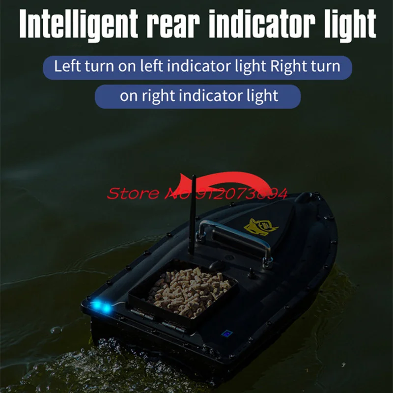 Professional 16 GPS Auto Return Positioning Remote Control Bait Boat 600M Waterproofing High Speed Smart RC Fishing Bait Boat