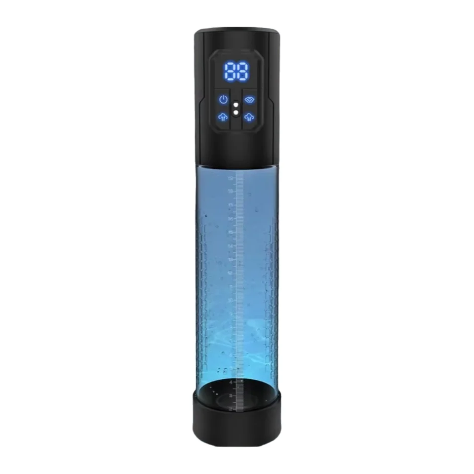 LED Display Automatic Male Masturbation Cup Water Bath Exercise Electric Air Pump Vacuum Sex Pleasure