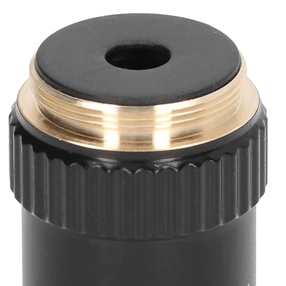 High-quality measuring tools Biological Microscope Lens, 195 Achromatic Black Objective Lens in Stock