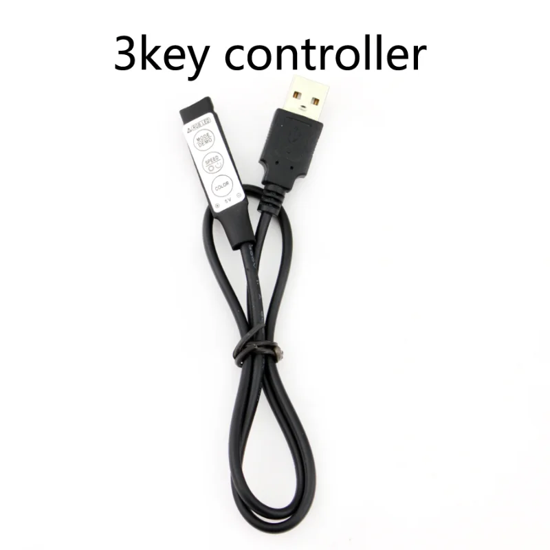 USB 3 17 24-key RGB LED Controller 5V volt IR Radio Frequency Remote Control Remote Control Wireless for LED Light Strip 12V 5V