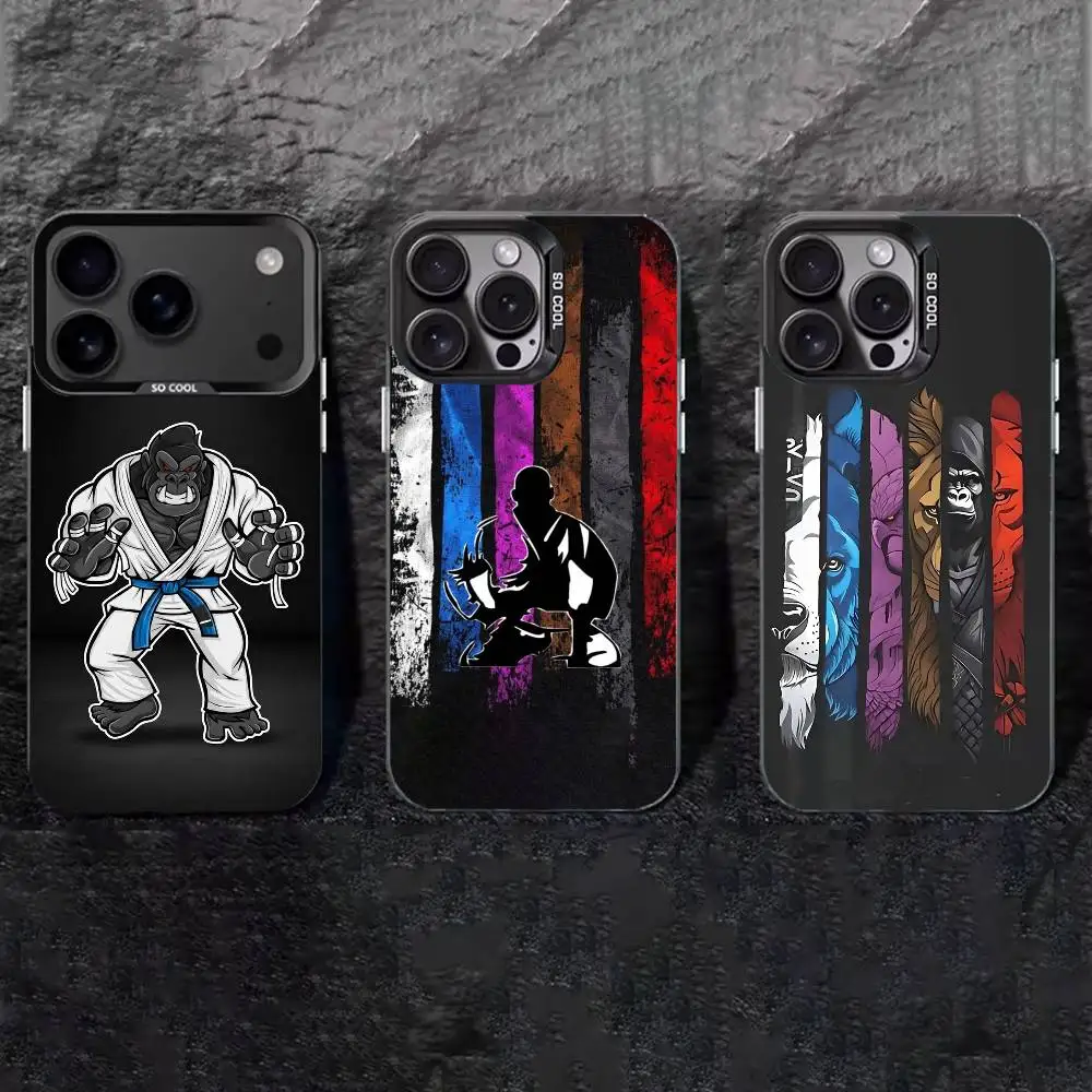 

Чехол для телефона BJJ Brazilian Jiu Jitsu COOL для iPhone 17, 16, 15, 14, 13, 12, 11 Plus, Pro Max, XS, цветной серебристый чехол для телефона
