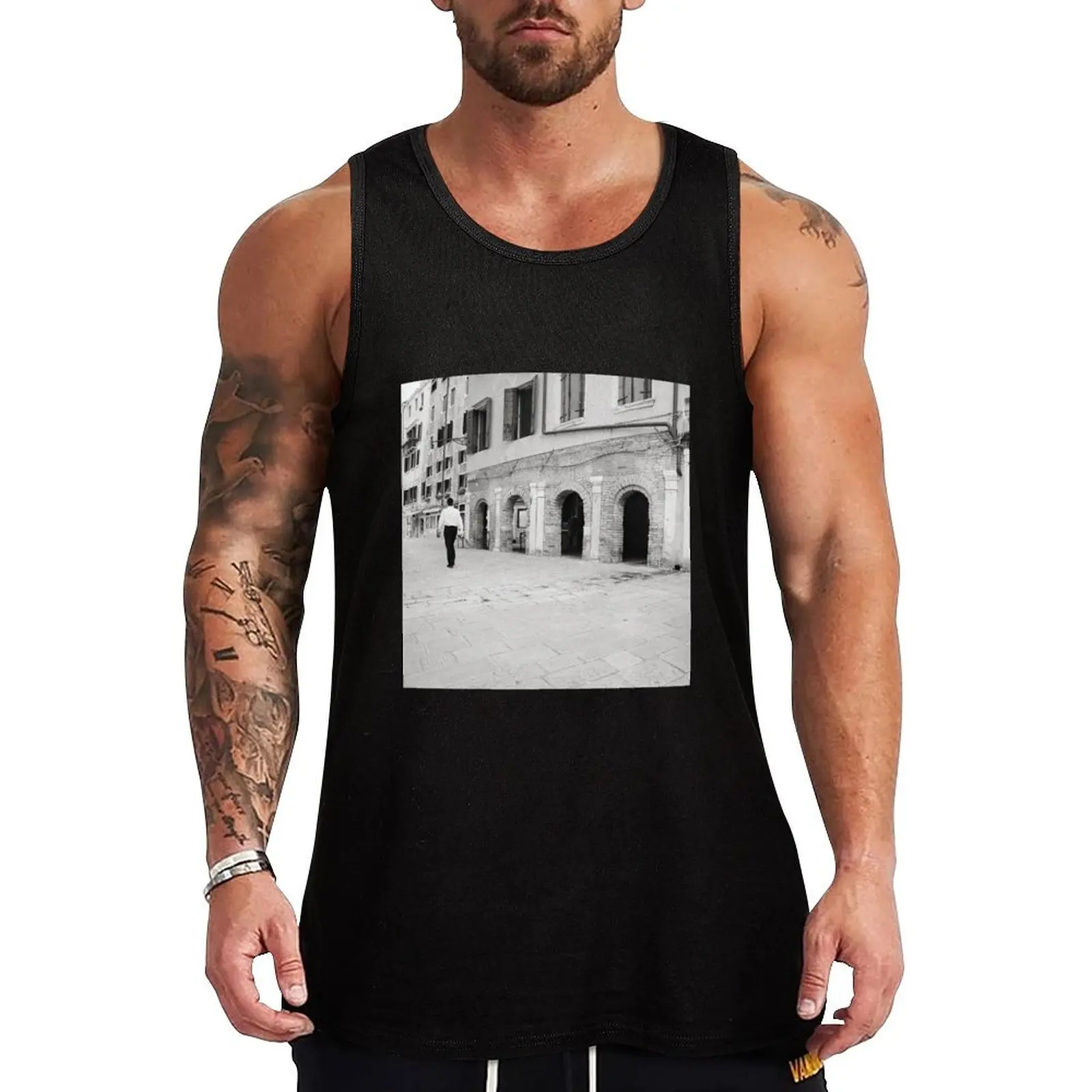 Ghetto Walk Tank Top Gym clothes cute tops