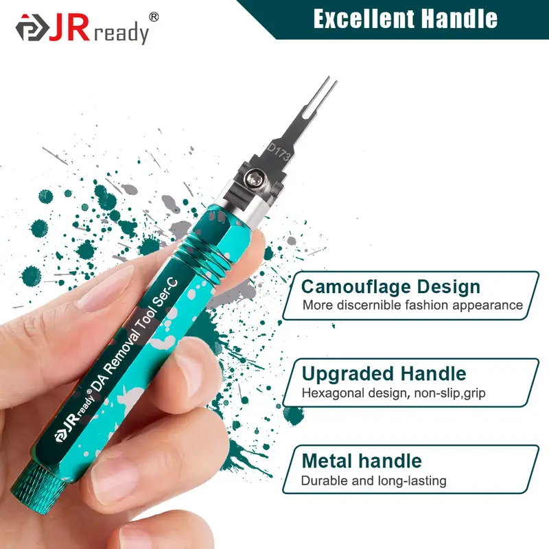 JRready Replacement Tip Kit for Extraction Tool &Terminal Release Tool for Deutsch,AMP/TE,Molex,Delphi,JST,Harting Connectors - Image 8