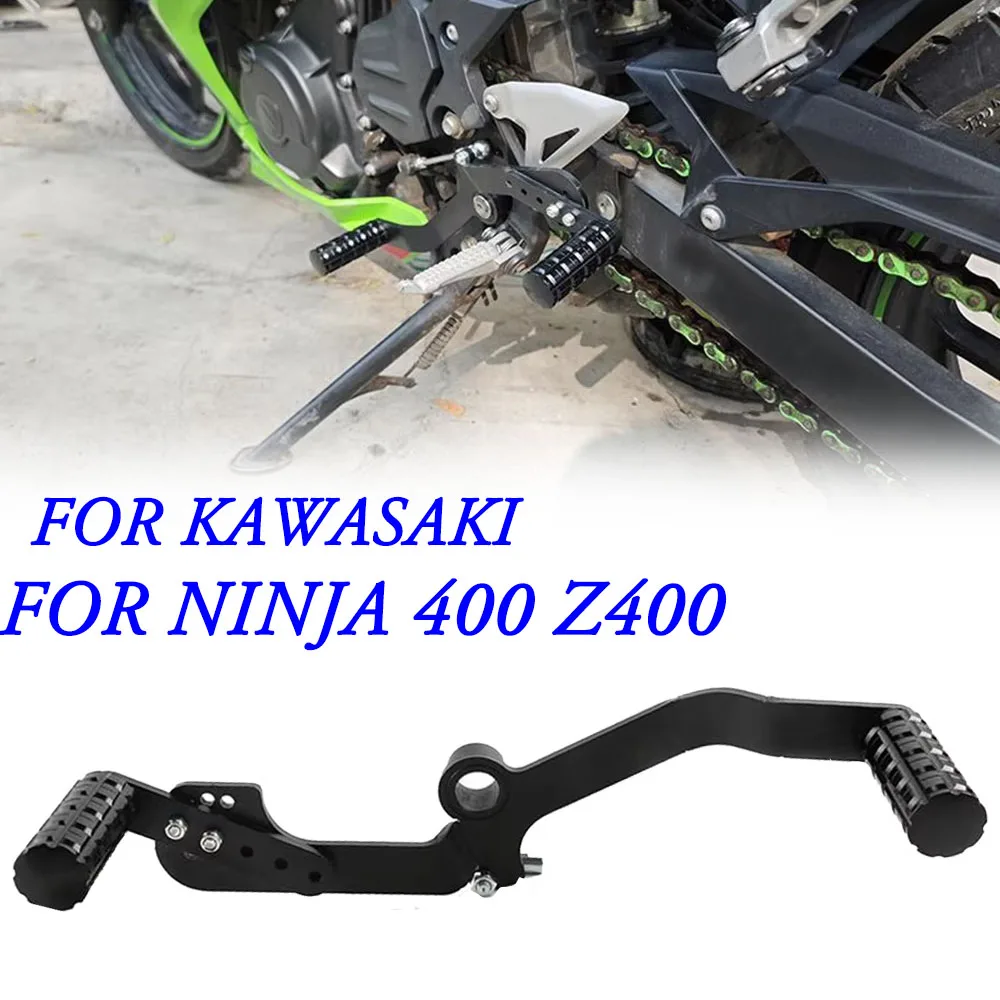 

Motorcycle Accessories New Gear Shifter Shift Lever Front Rear Foot Step-on Enlarger Pedal For Kawasaki Ninja 400 Z400 Z 400