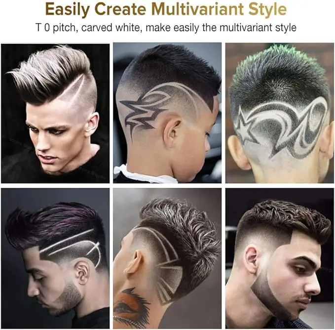 ماكينة قص الشعر الكلاسيكية للرجال T9 ماكينة قص الشعر الكهربائية المحمولة الاحترافية هدية لصديقها/ملحقات ماكينة قص الشعر