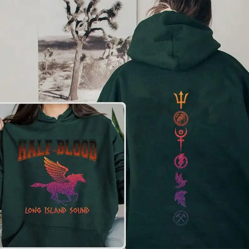 เสื้อเพอร์ซีย์ แจ็คสัน, เสื้อค่ายฮาล์ฟบลัด, เสื้ออันนาเบธ, เสื้อคนรักหนังสือ, เสื้อค่ายจูปิเตอร์, เสื้อฮู้ดดี้ลองไอแลนด์ ซาวด์