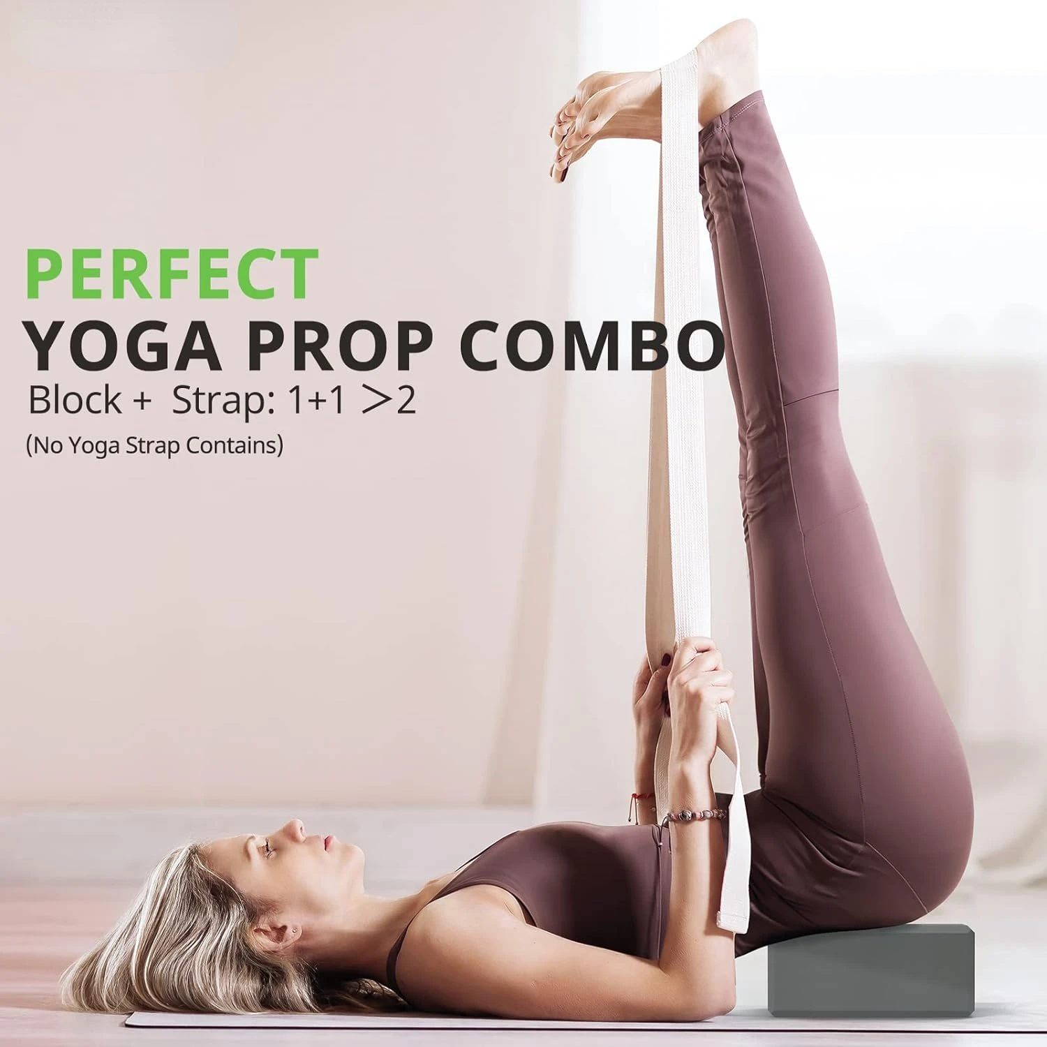 Enhance Your Yoga Practice with Premium Lightweight Odor-Resistant Foam Yoga Blocks  Ultimate Comfort and Performance for Except