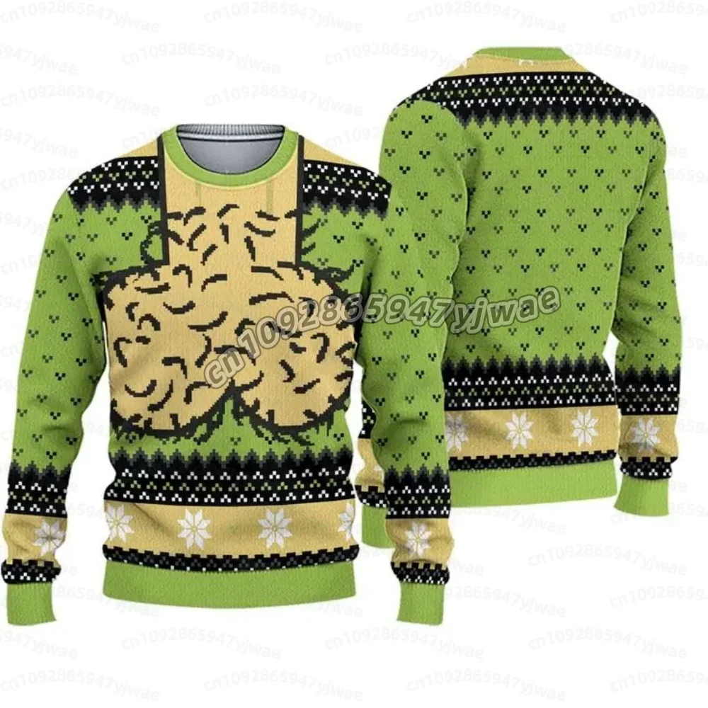 26 MEN Ugly Christmas Bestseller Pullover für Männer und Frauen, Hühner-Langarm-T-Shirt, Rundhals-Sportbekleidung, Lässiger Hoodie – Detail 6