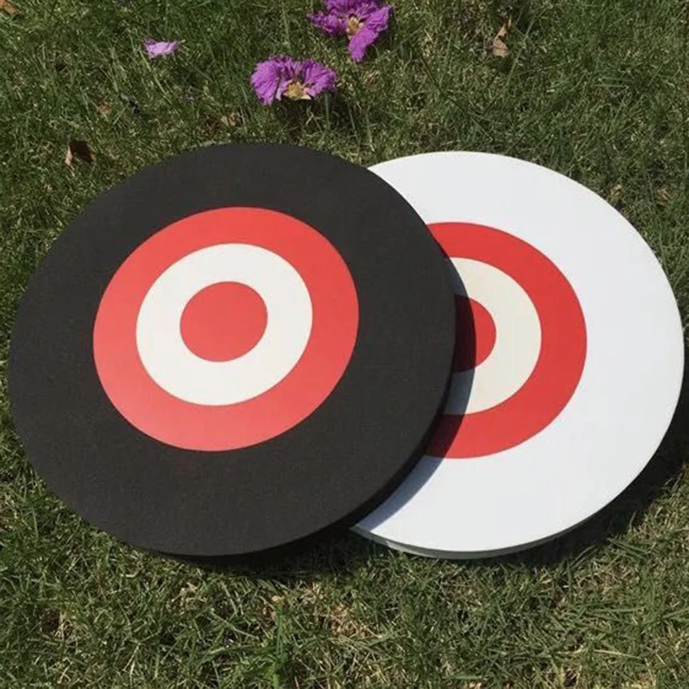 เป้าธนู 2 ชิ้น ทำจากวัสดุ EVA ขนาด 25 ซม. สีวงกลม ขนาดใหญ่ สำหรับฝึกซ้อมยิงธนู ใช้กลางแจ้ง