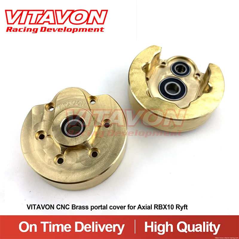 

VITAVON CNC Brass portal cover for Axial RBX10 Ryft