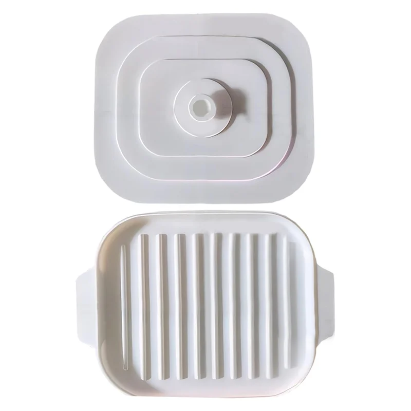 

Лучшая микроволновая плита для бекона, быстрые кухонные столовые приборы, чистый хрустящий противень для бекона, противень