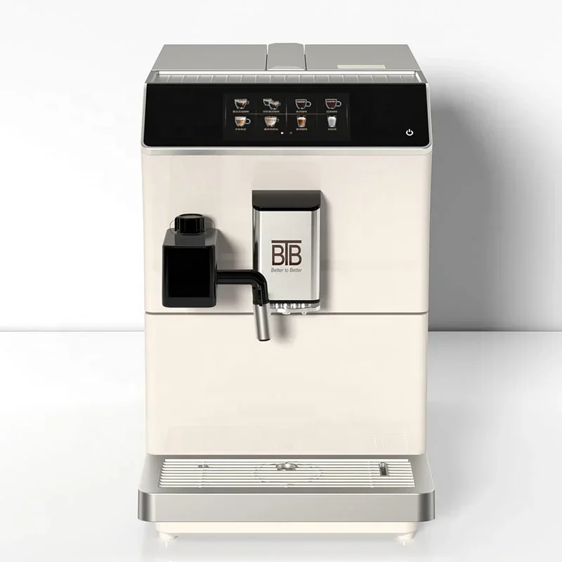 Fast Heating Cappuccino Machine with Milk Frother 1.7L Touch Screen 19 Bar for Espresso Latte and Mocha Coffee Machine