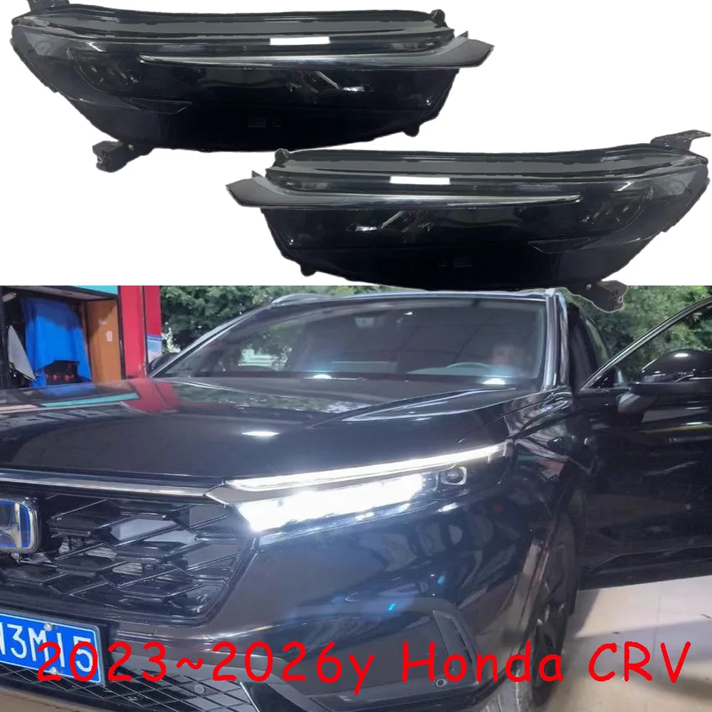 

1pcs car bumper head light for Honda CRV Headlight CR-V daytime light 2023~2026y Car accessories LED fog lamp