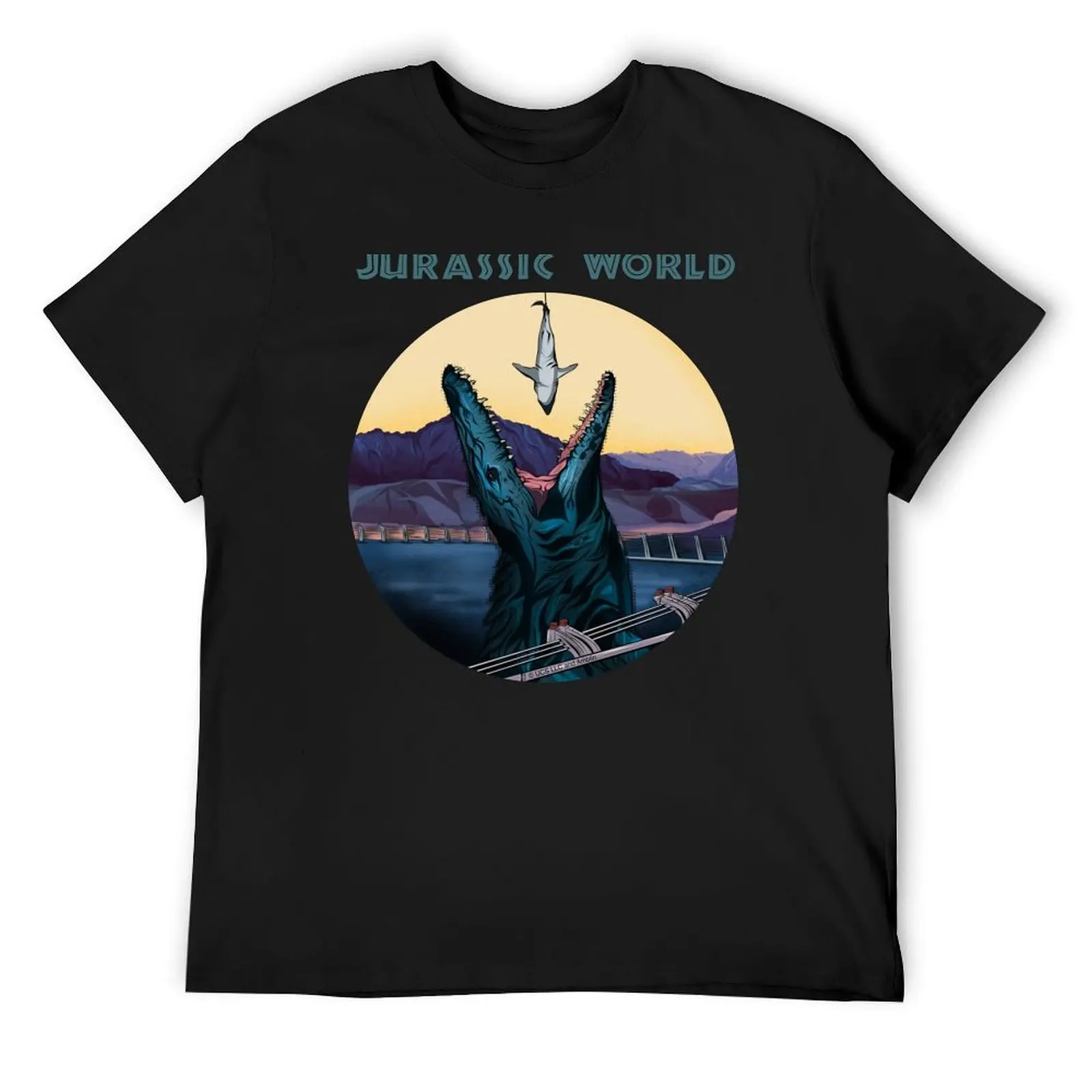 

Jurassic World - Mosasaurus Feeding Show T-Shirt graphic shirts quick drying Man t-shirt workout shirts for men