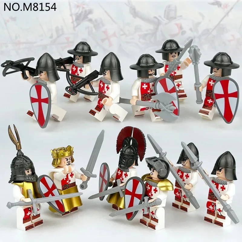 Cartoon character holiday gift mini character medieval statue Ilya Bay knight mini doll jewelry