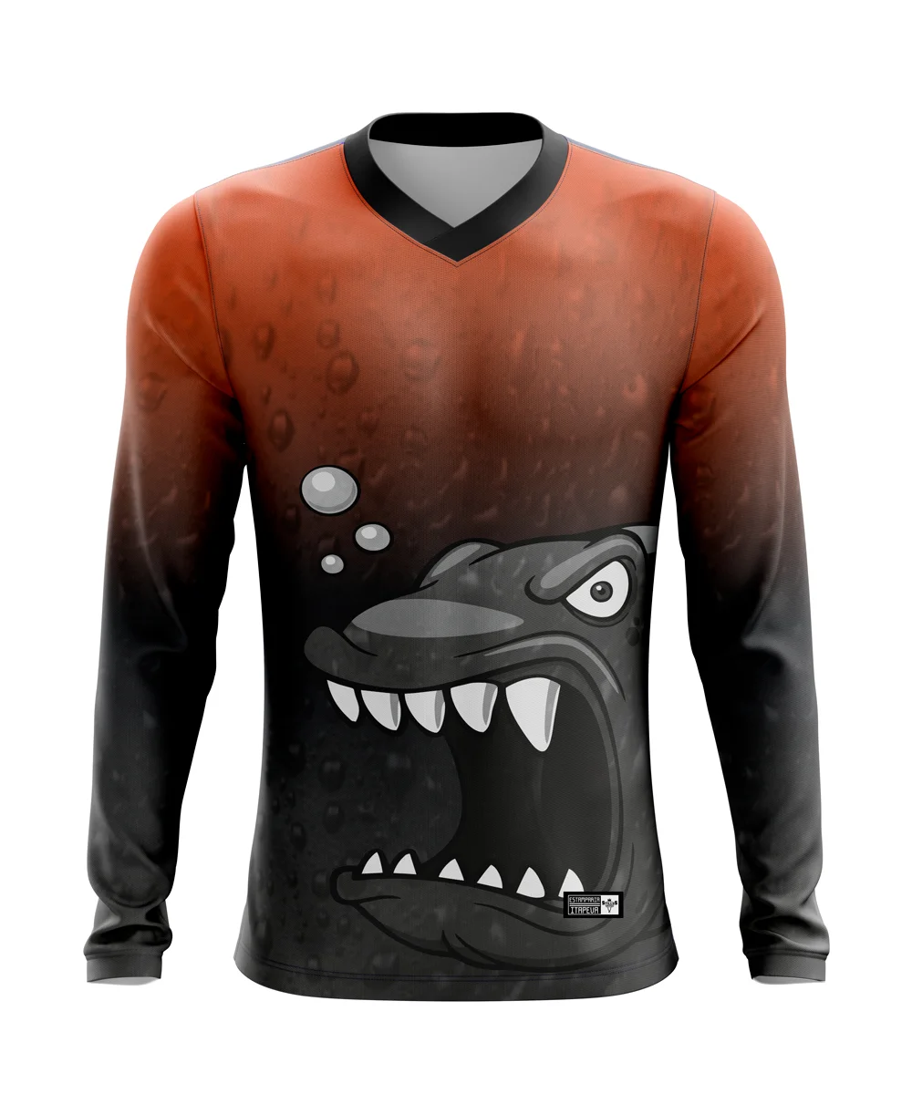 Uv50 Fish Fishing Shirt Adult Fishing Shirt with Quick Drying 03