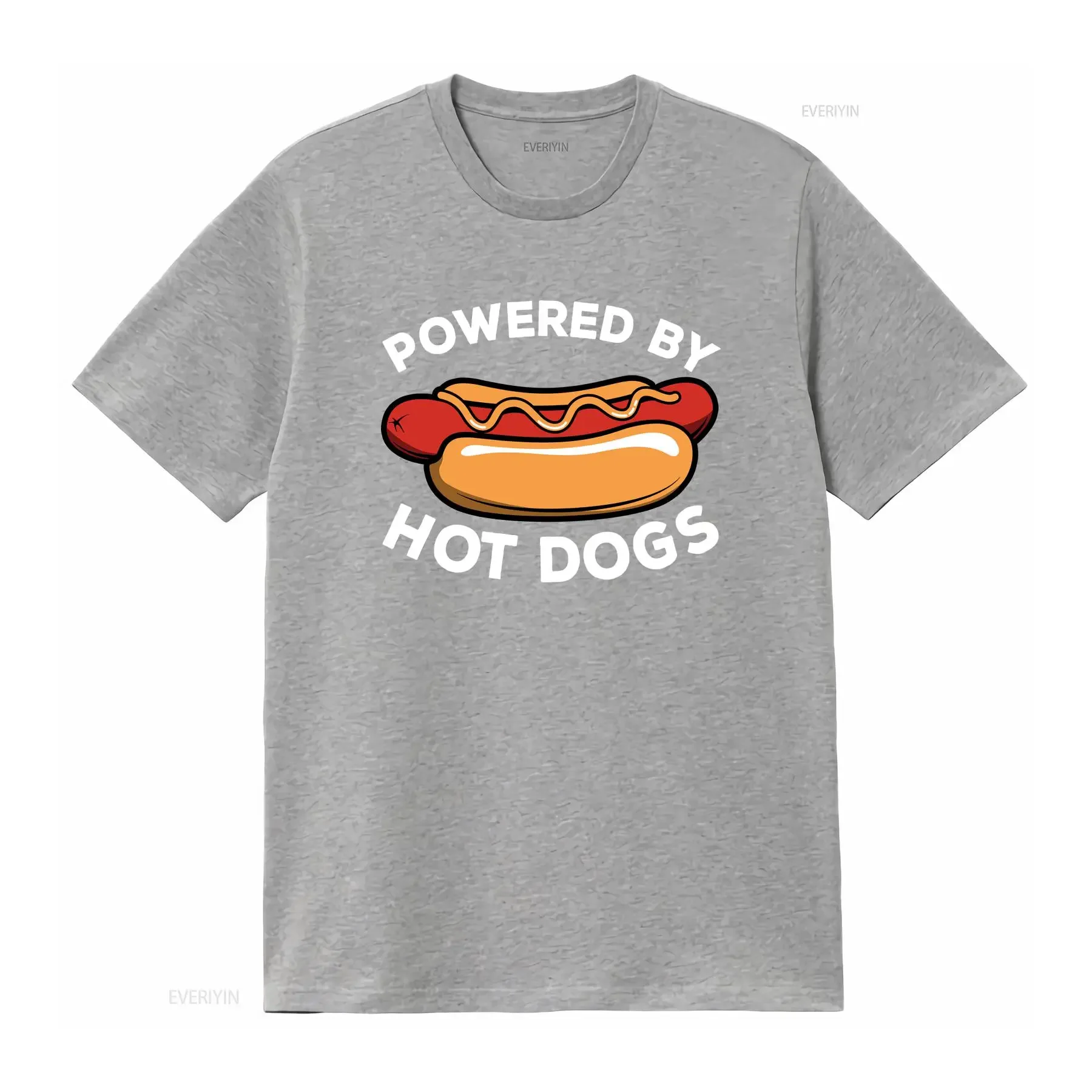 قميص مضحك مدعوم من هوت دوج هدية للكلاب، قميص مضحك للوجبات السريعة، يوم عتيق، رسم مغسول وممتد، كاجوال قابل للتنفس