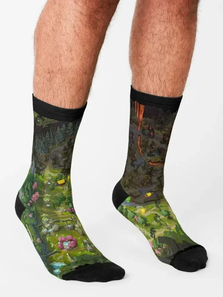 خريطة دوتا 2 ميرش |   جوارب متوسطة، أعلى، سفلية، هدايا مضحكة، الكثير من الجوارب الرجالية الرائعة للنساء والرجال