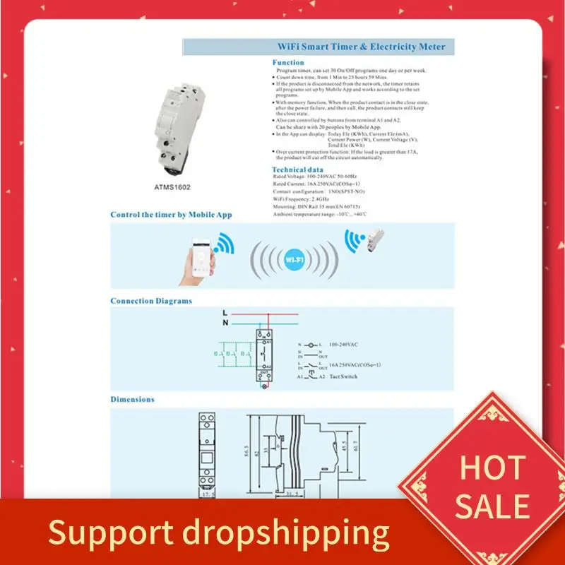 

B44C Smart Life Zigbee 16A переключатель и таймер монитор мощности счетчик энергии дистанционное управление для Google Home Alexa домашняя автоматизация