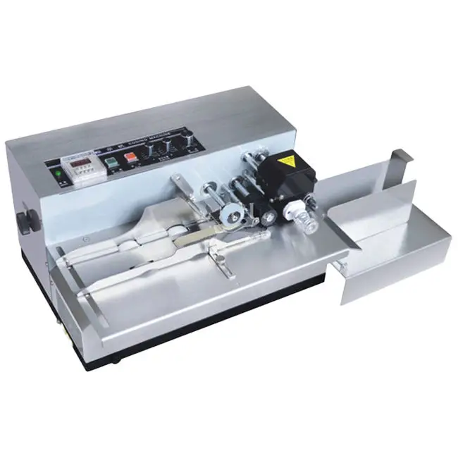 Desktop Daily Periodic Coding Machine for Bag Production Batch Number Expire Date Semi Automatic Inkjet Printer Solid Ink Wheel