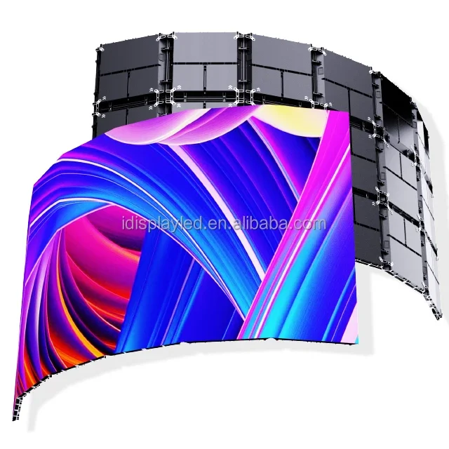 Tetris Paneles de pantalla LED flexibles y finos 1,5 MM 1,9 MM P4.8 publicidad Digital interior Sixe Video HD alquiler Ledwall