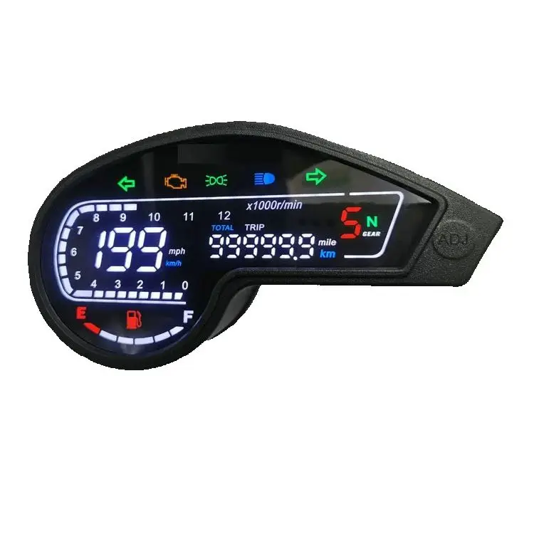 

Motorcycle instrument assembly Crossmax150 odometer and tachometer Disk code table modification