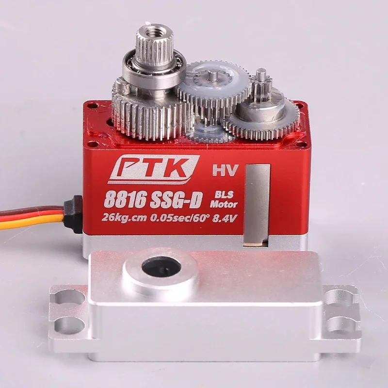 RoRuS1pcs For PTK 8816 SSG-D All Metal Digital 26KG Medium-sized Servo Turbojet Helicopter Servo K 589
