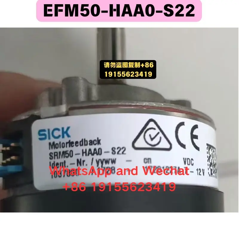 Used OEM disassembled parts EFM50-HAA0-S22 encoder Functional test OK Quick delivery