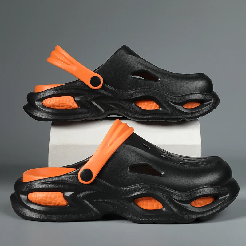 

Summer Men's Outdoor Clogs EVA Soft Slippers For Man Beach Sandals Slides Garden Shoes New Men Casual Shoes Male Beach Slippers