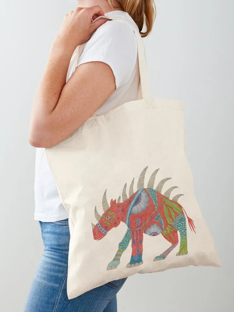 

Fancy Rhino Tote Bag university shopper bag Women's shopper shopping cart bags shopping bag logo