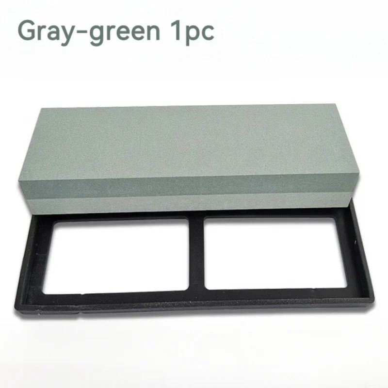 1pc for Sharpening Stone Kit with Built-In Base& Angle Guide. All-In-One Whetstone for Sharpening Dull Knives,