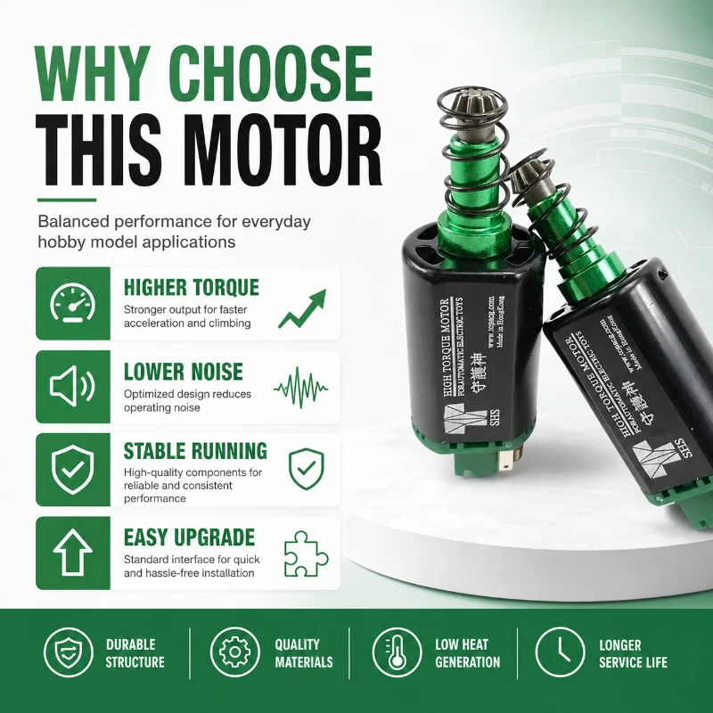 high-efficiency-shs-dc-motor-large-torque-output-green-terminal-hobby-leisure-electronic-model-fittings