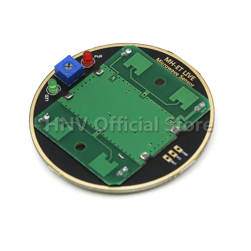 MH-ET LIVE HB100 X 10.525GHz Microwave Sensor 2-16M Doppler Radar Human Body Induction Switch Module For ardunio