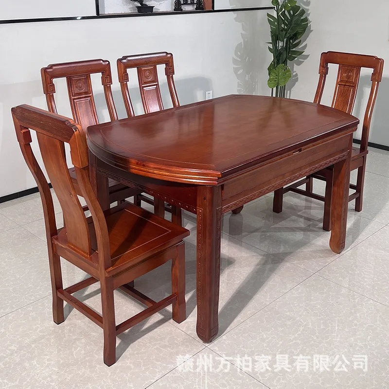 

Customizable wood dining table