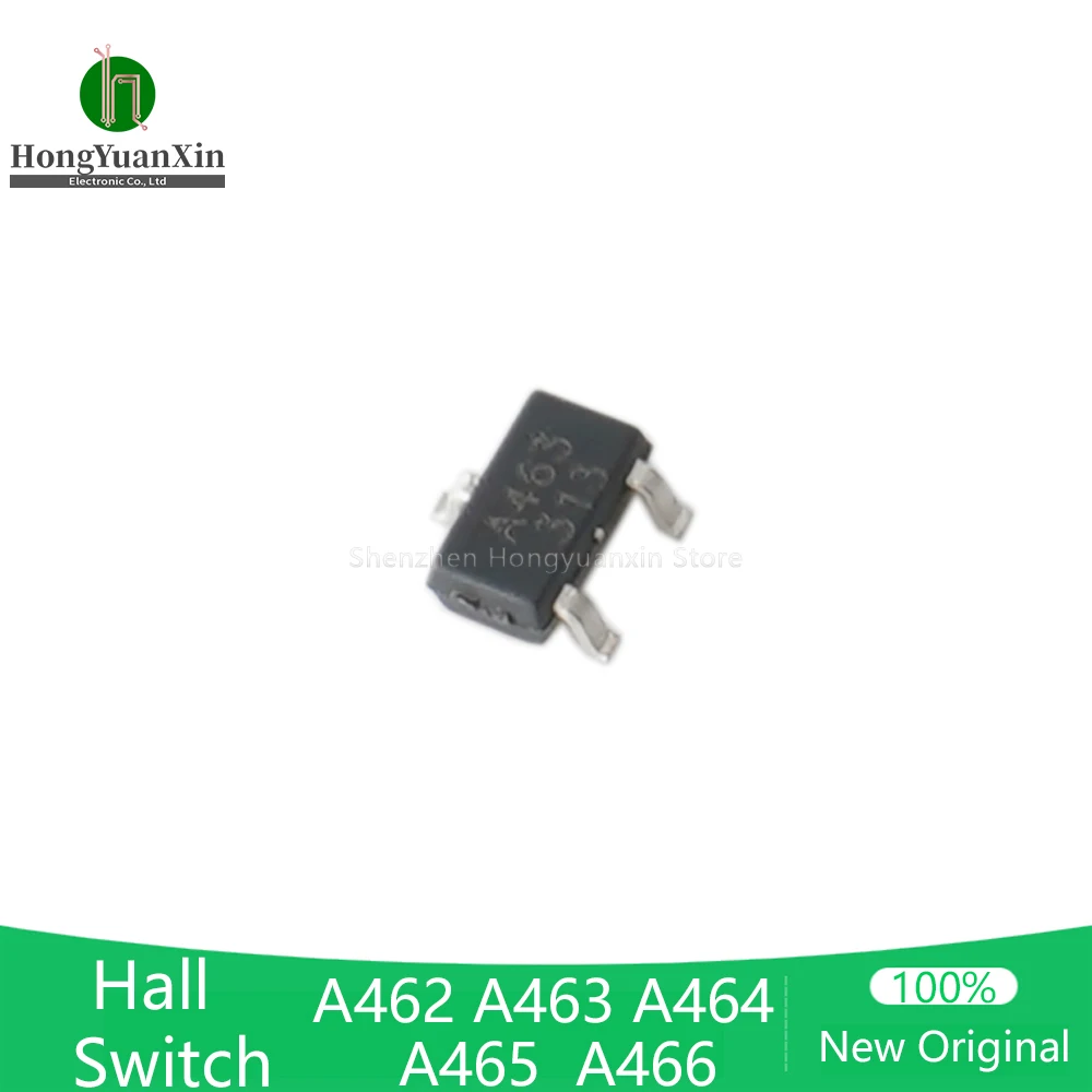 올 폴 마이크로 파워 홀 스위치, AH462 AH463 AH464 AH465 센서 A462/3/4/5, 10 개
