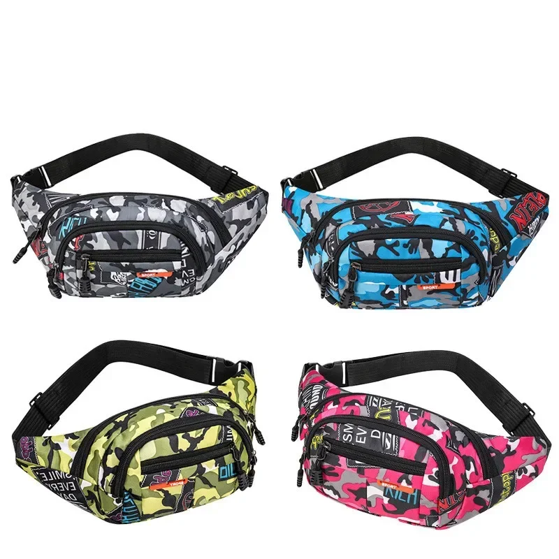 Outdoor Travel Sports Waist Pack Women Shoulder Belt Waist Bag Men Crossbody Pouch Portable Phone Messenger Chest Bag Coin Purse