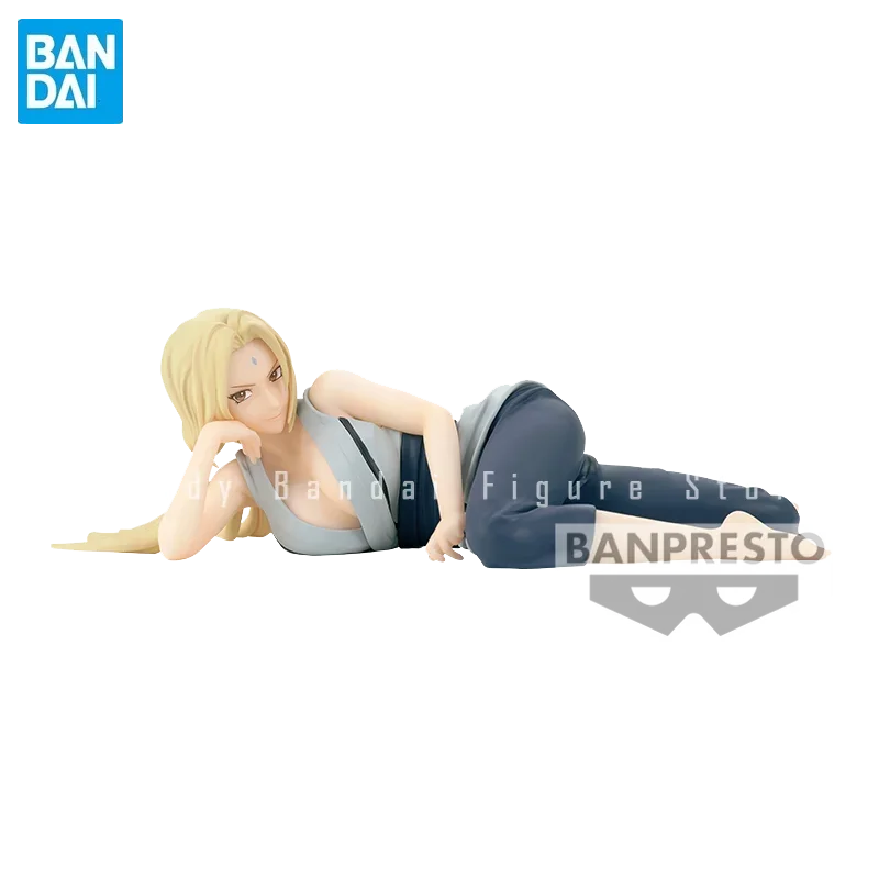 In Stock BANDAI BANPRESTO Relax Time Naruto: Shippūden Tsunade Sculpture Collectible Model Decoration Office Collection Toy Gift