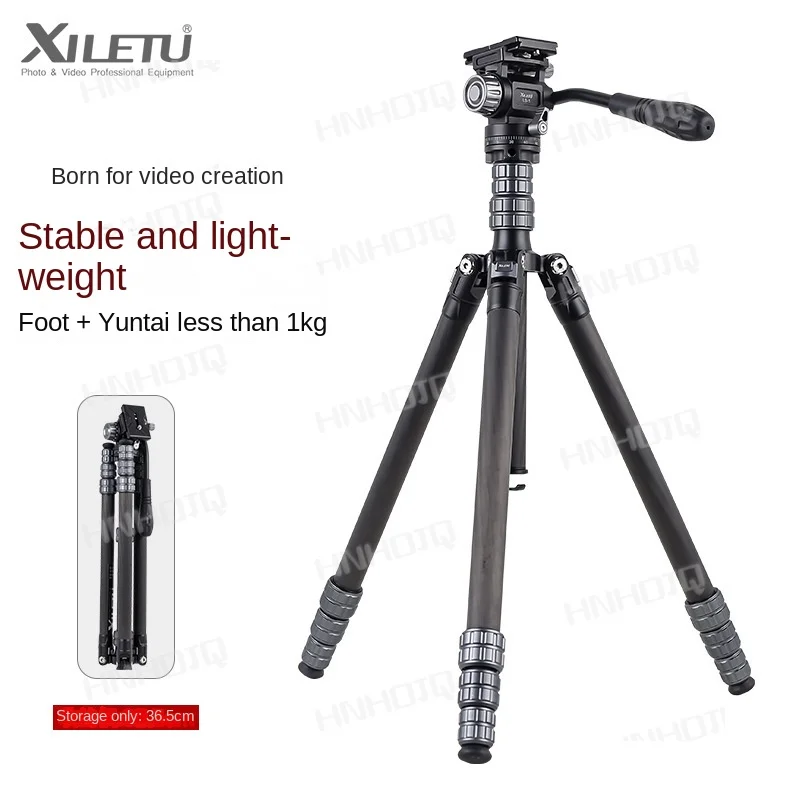 

Carbon fiber hydraulic gimbal tripod micro SLR camera video camera holder camera phone corner holder